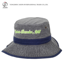 Algodão chapéu de balde chapéu de pesca de algodão chapéu de pescador Balde chapéu de pescador chapéu de lazer pigmento tingido lavado chapéu